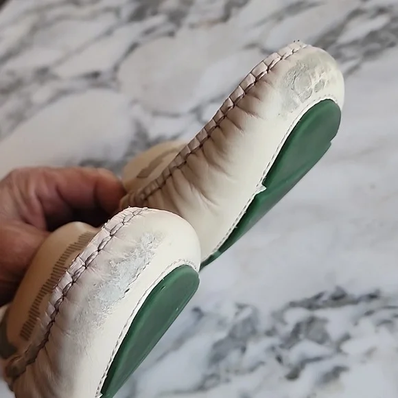 Tory Burch Cream Slide on Loafers Wome's Size 8 - Picture 4 of 13